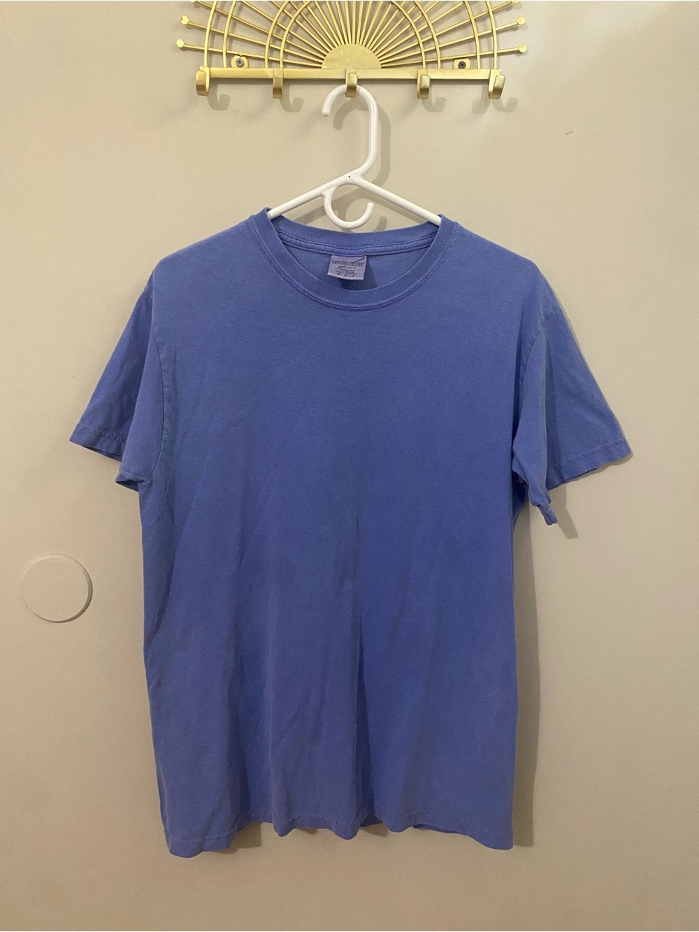 Comfort Colors Men's Short Sleeve Crew T-Shirt in Periwinkle